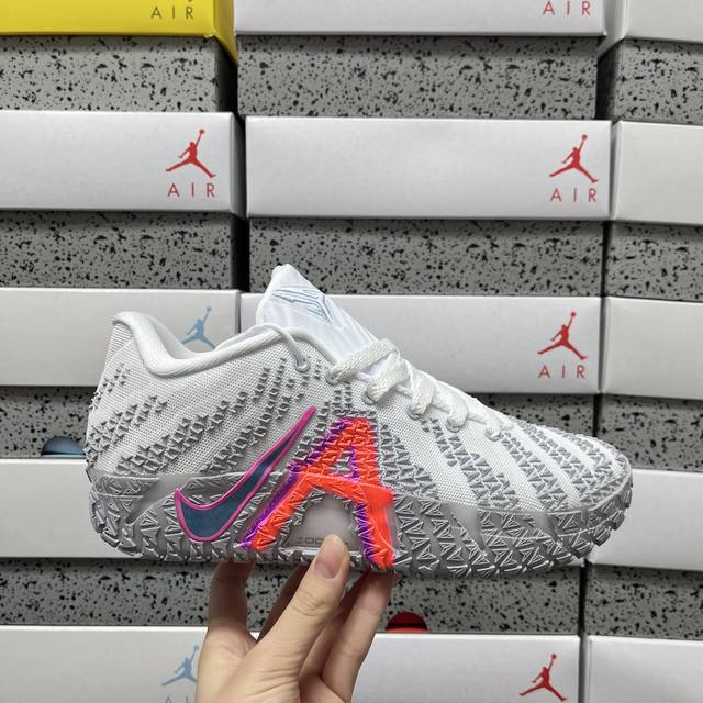 Genuine NK Ja3 Ep Jaort III Low-Top Basketball Shoes Hf2793 608 Sizes: 36-46