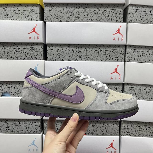 Pure Original NK SB Dunk Low Gray Purple Pigeon 304292 051 Size: 40 40.5 41 42 4