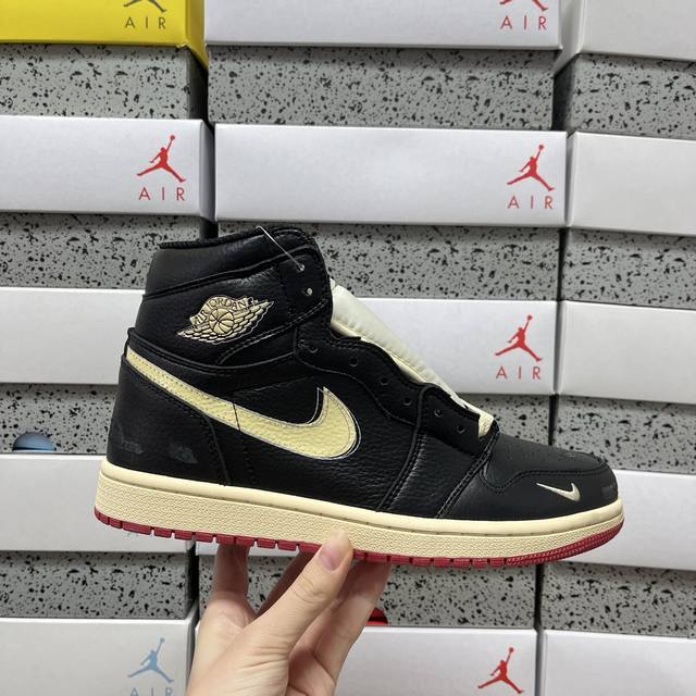 Qingyuan Nike Union X Air Jordan 1 Retro High PK Nrg High-top AJ1 Jordan 1 Clas