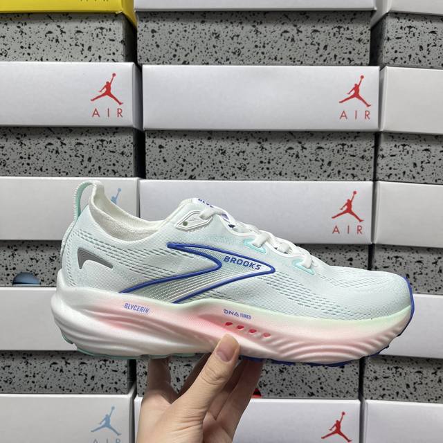 Authentic Brooks Ghost 17 Low-top Thick-soled Breathable Cushioning Support Casu