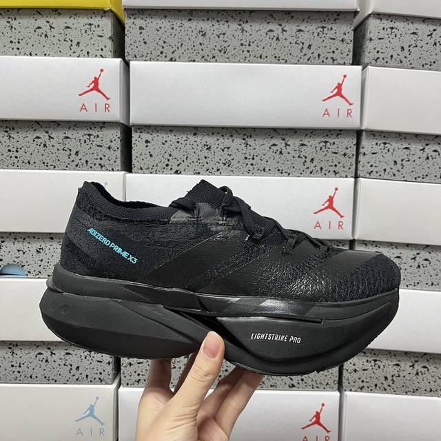 Authentic Adidas Adizero Prime X3 Strung Marathon Racing Professional Running Sh