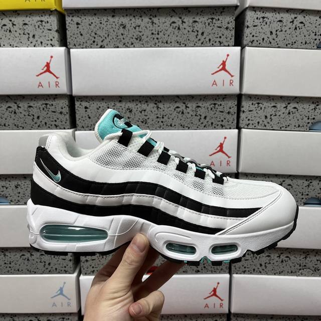 Kz Corteiz X Nike Air Max 95 Black/White/Green Im7409 100 Size: 40-48.5