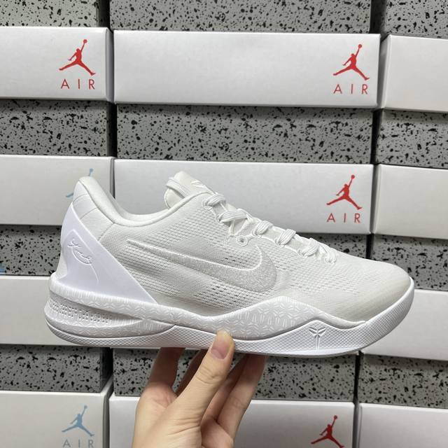 Ck Nike Kobe 8 Protro Halo White ( ) Style Code: Fj9364-100 ( ) Sizes: 39 40 40.