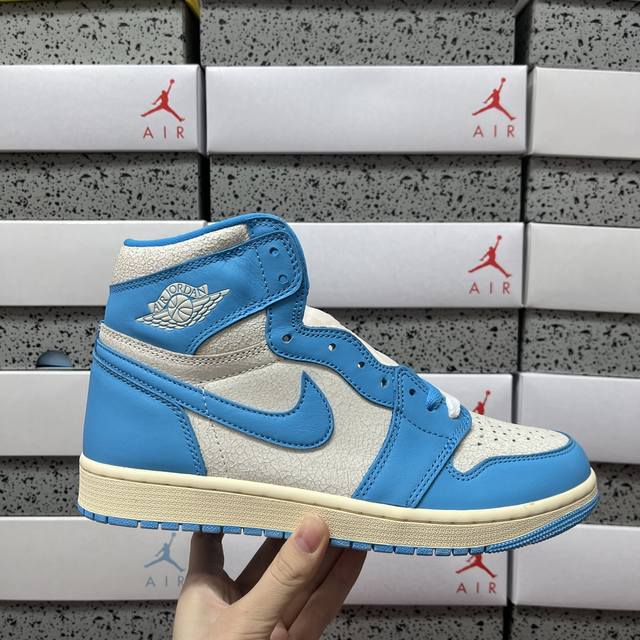 Sj Jordan Air Jordan 1 High Og White/Blue Dz5485 402 Sizes: 36 36.5 37.5 38 38.5
