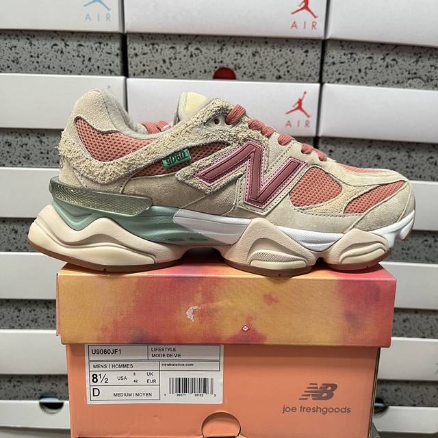Z Joe Freshgoods X New Balance Nb9060 Collaboration Retro Casual Sports Running