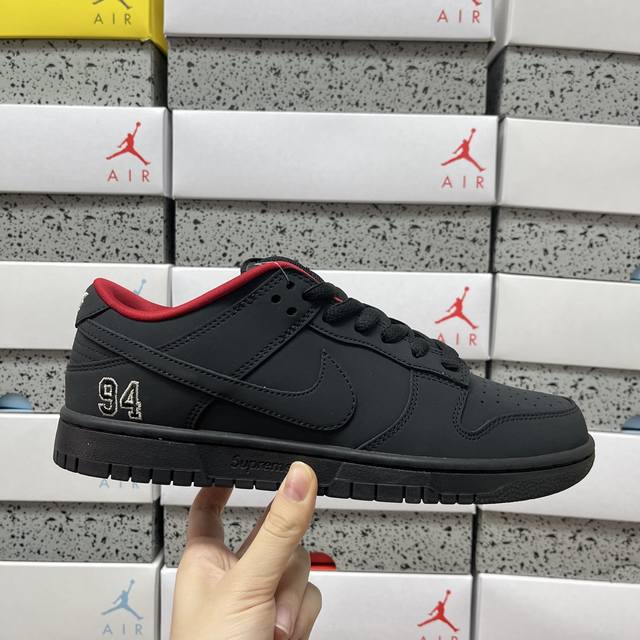 pl Nike X Supreme Dunk SB Low Black Hq8487 001 Sizes: 36 36.5 37.5 38 38.5 39 40