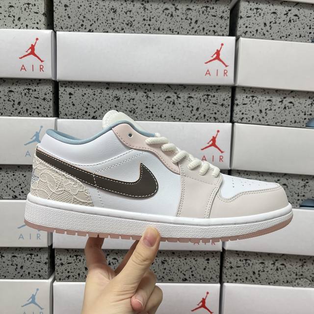 Small Dt Air Jordan AJ1 Low Low Top Ib8859 101 Sizes: 36 36.5 37 38.5 39 40 40.