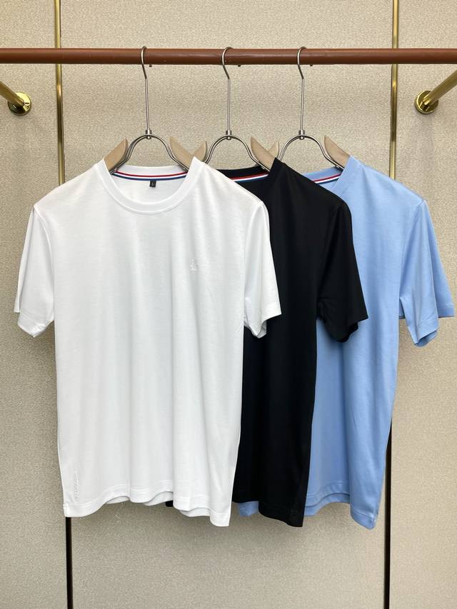 Moncler Exclusive New Original Men's Casual Short-Sleeve T-Shirt, High-End Custo