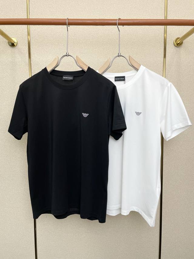 Armani Exclusive New Original Men's Casual Short-Sleeve T-Shirt, High-End Custom