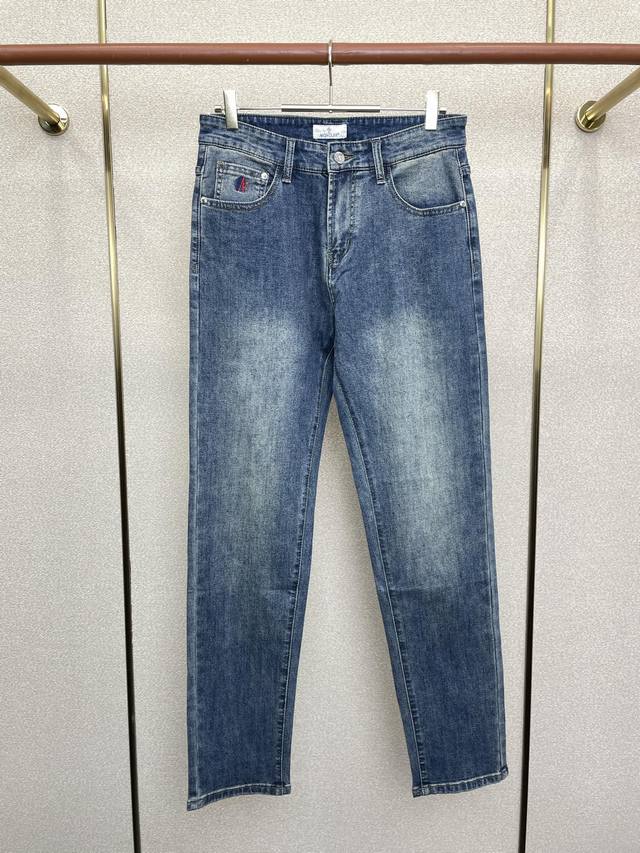 Moncler Exclusive New Casual Jeans, High-End Version! Custom-made fabric for sup