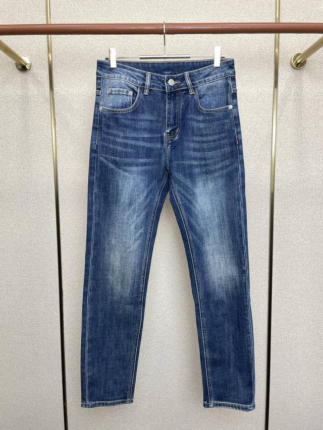 Chrome Hearts Exclusive New Casual Jeans, High-End Version! Custom-made fabric