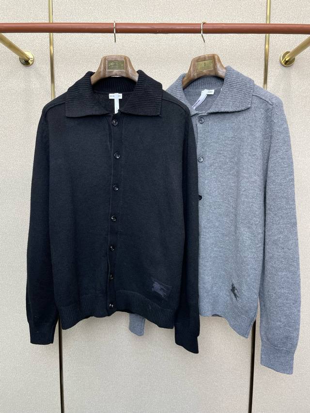 Burberry's latest men's casual cashmere sweater, a high-end custom-made men's ca