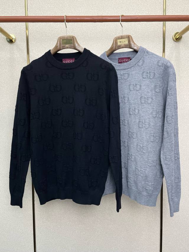 Gucci is going all out to release this new men's casual sweater, a high-end cust