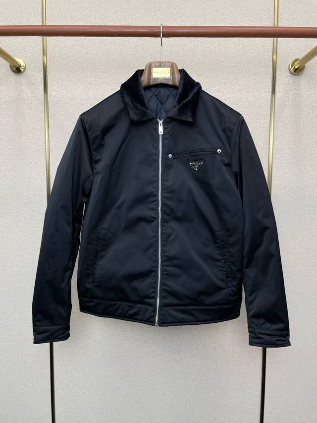 Prada is going all out to release this new original men's casual cotton jacket.