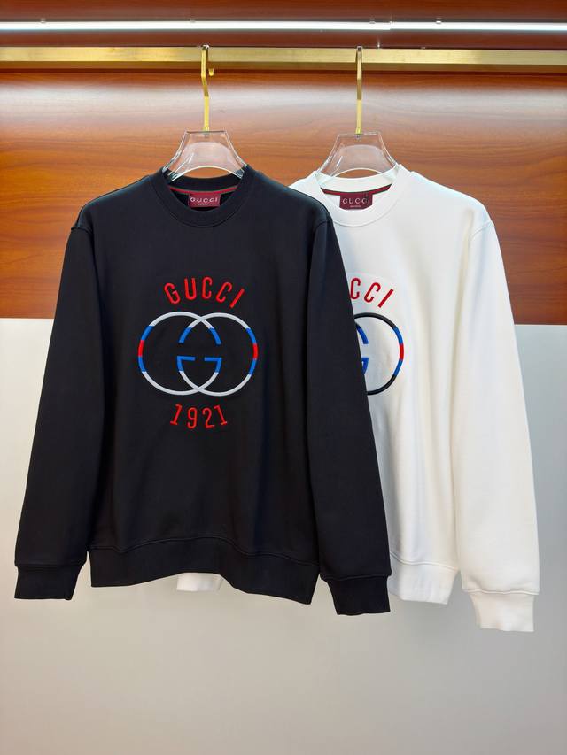 Gucci 25Ss Newest and Top-of-the-Line Crew Neck Sweatshirt, Exquisite Craftsmans