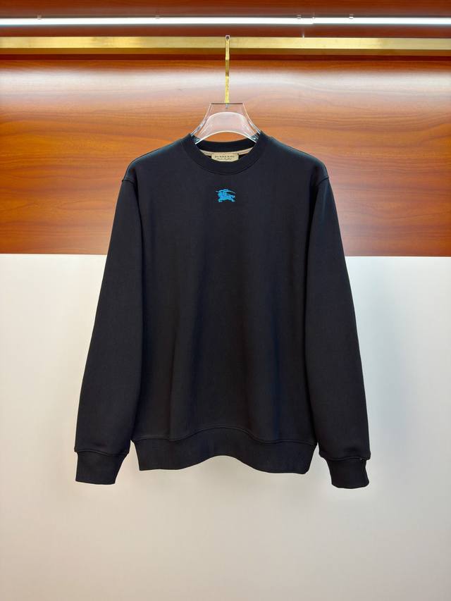 Burberry 25Ss Newest and Top-Tier Crew Neck Sweatshirt, Exquisite Craftsmanship