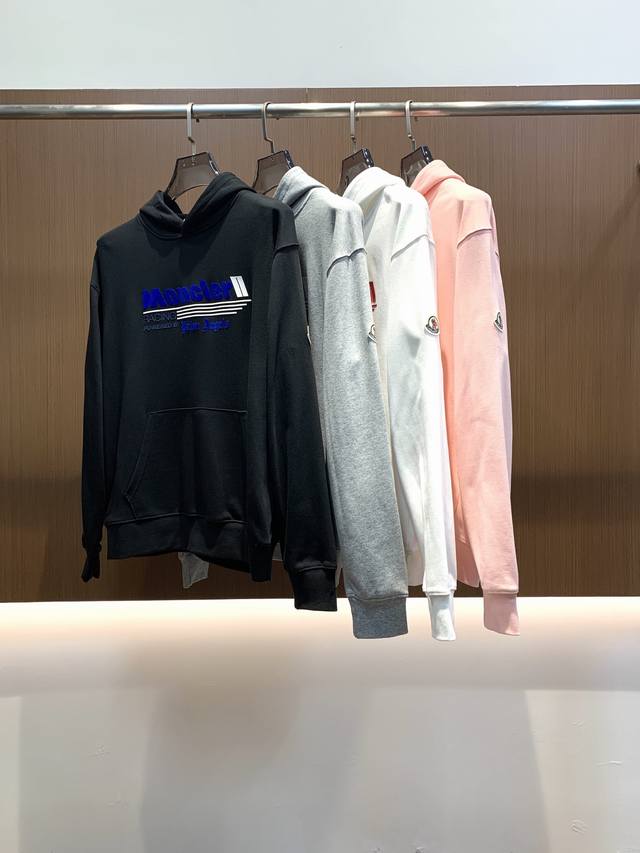 Moncler 25Ss Newest and Top-Tier Version Exquisitely Crafted Hooded Sweatshirt,