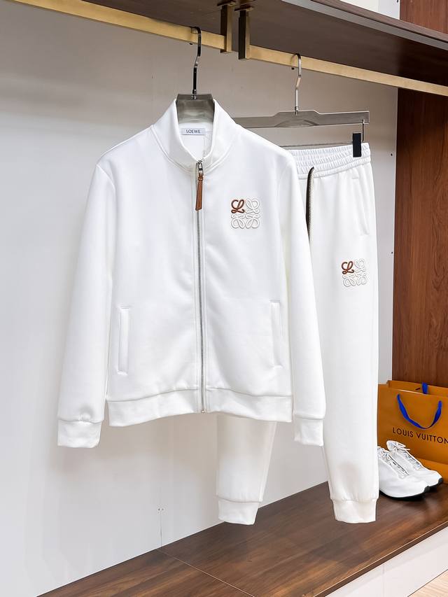 Loewe 2025 Newest Cardigan Set, 400g Thickened New Air Layer Fabric, Latest and