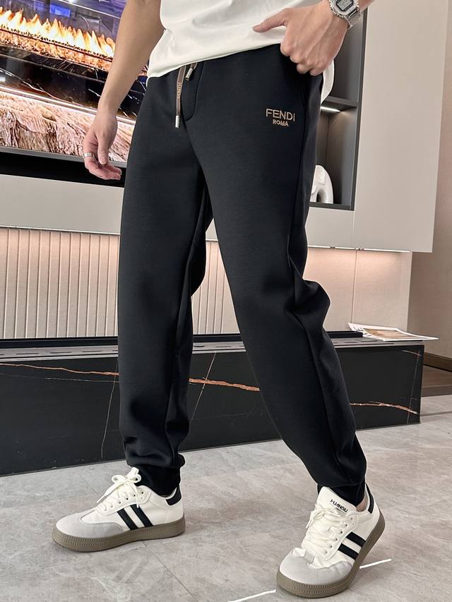 Fd 2025 Autumn/Winter New Fleece-Lined Casual Pants! Available simultaneously on