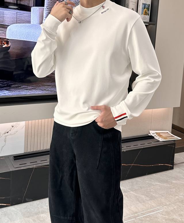 Moncler 2025 Autumn/Winter New Long-Sleeve Shirt, custom fabric, unique logo cr