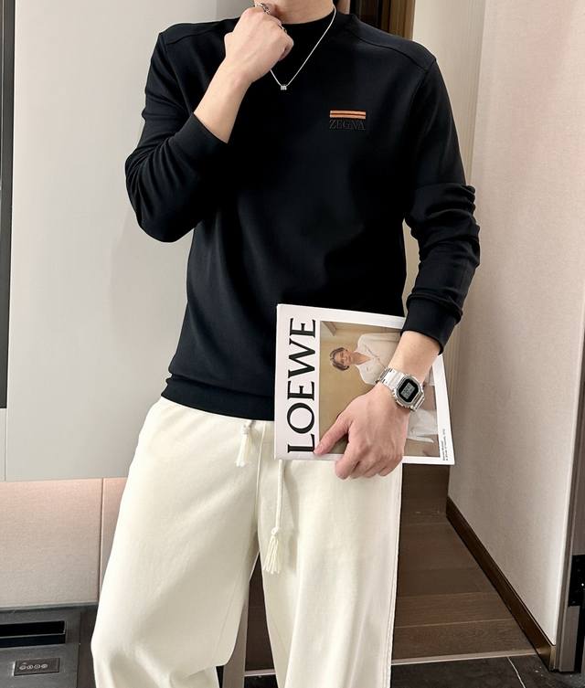 Zegna 2025 Autumn/Winter New Long-Sleeve Shirt, custom fabric, unique logo desi