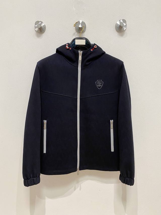 Brunello Cucinelli Autumn/Winter New Arrival Hooded Cotton Jacket. Brunello Cuci
