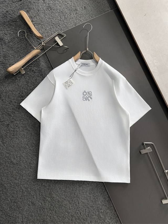 Low 2025 Spring/Summer Newest Crew Neck Fashion Short-Sleeve T-Shirt, same as th