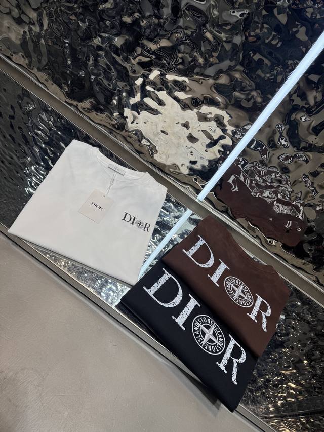 Dior 2026 Spring/Summer Short-Sleeve T-Shirt New Style Short-Sleeve T-Shirt with