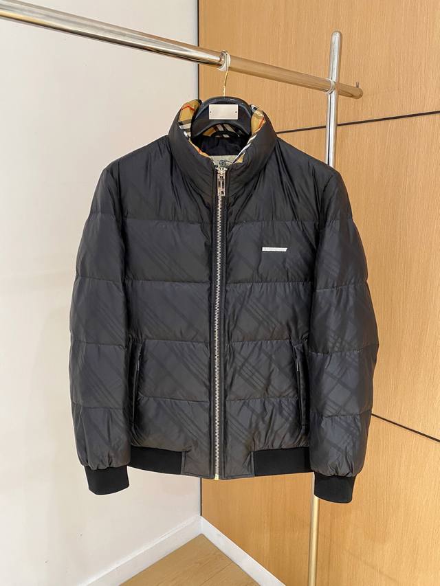 2025 Autumn/Winter New Burberry Down Jacket, Original 1:1 Custom Made, All Hardw