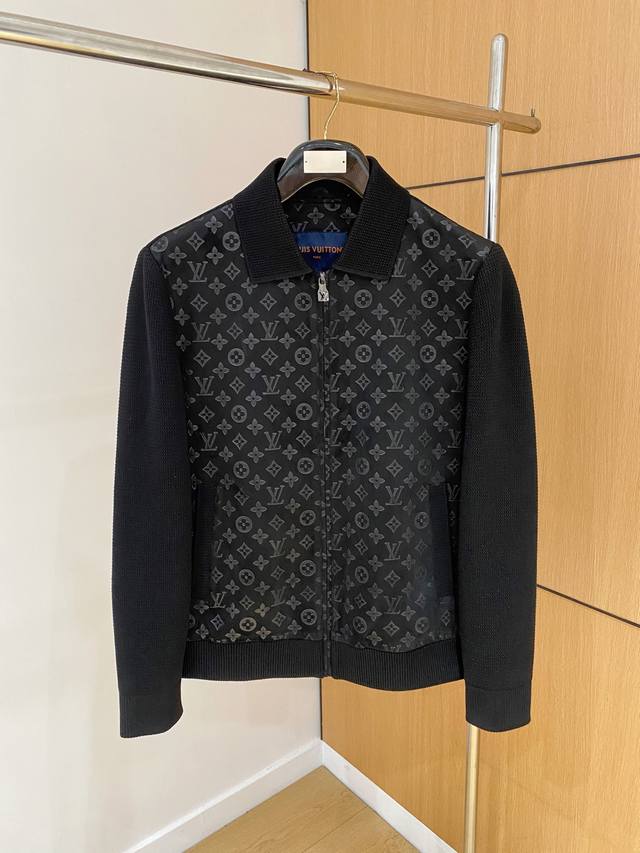 Lv 2025 Autumn/Winter New Thin Cotton Denim Jacket, original quality, imported I