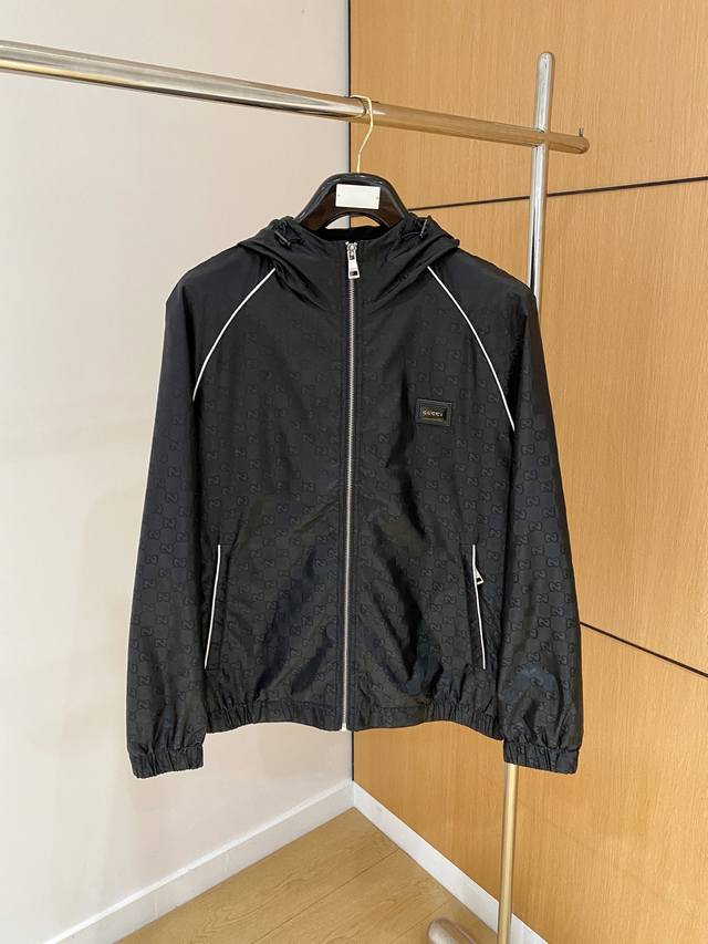 Gucci 2025 Fall/Winter New Lightweight Cotton Jacket, original quality, imported