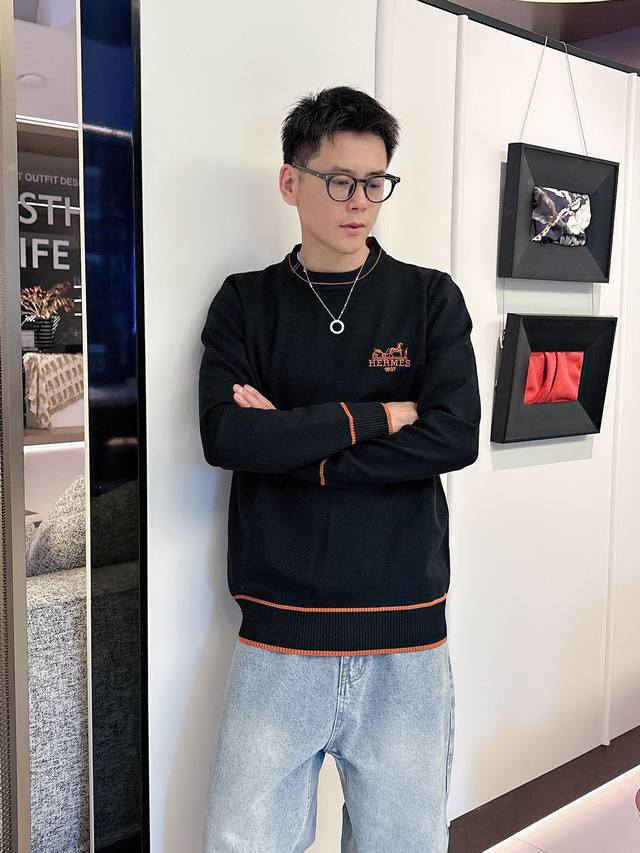 New Arrival! Hermes Sweater, 2025 Fall/Winter Collection. Top-quality replica,