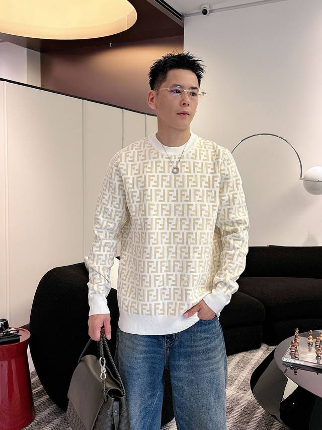 Fendi Sweater, 2025 Fall/Winter Newest Collection, Top-Tier 1:1 Replica from Of