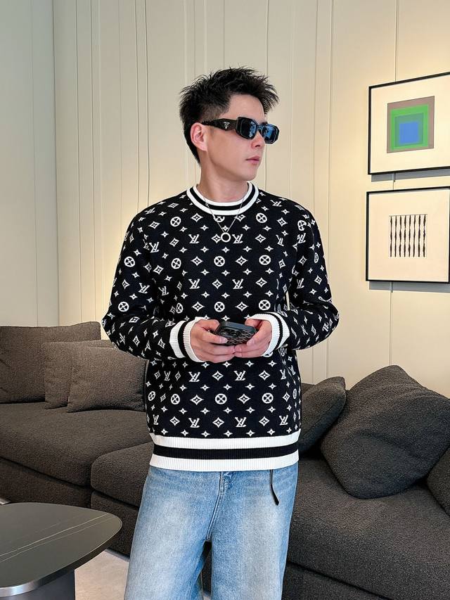 Lv Sweater, 2025 Fall/Winter Newest Collection, Top-Tier 1:1 Replica from Offici