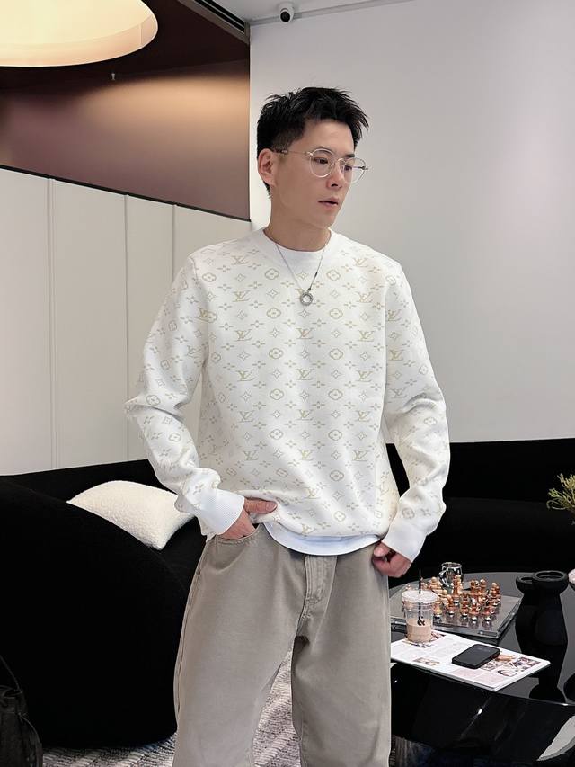 Lv 2025 Autumn/Winter New Arrival Wool Blend Sweater, Original Quality, Availabl