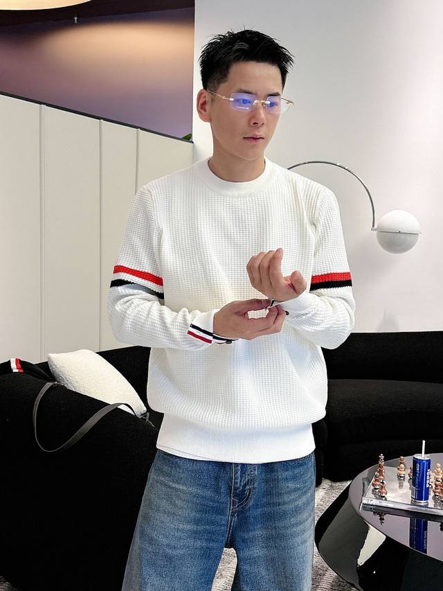 Tb Sweater, 2025 Fall/Winter Newest Collection, Top-Quality 1:1 Replica from Off