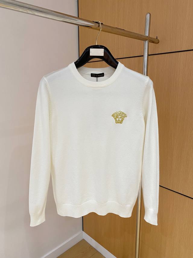 Versace 2025 Autumn/Winter New Wool Sweater. High-quality Italian imported wool