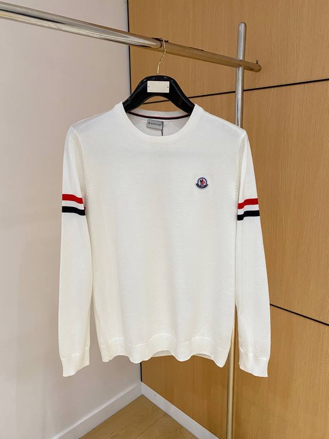 Moncler 2025 Autumn/Winter New Wool Sweater. High-quality Italian imported wool