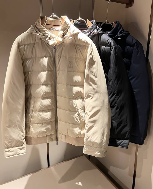 Bc-Brunello Cucineli 2025 Autumn/Winter Unisex Down Jacket, Waterproof Down Jack