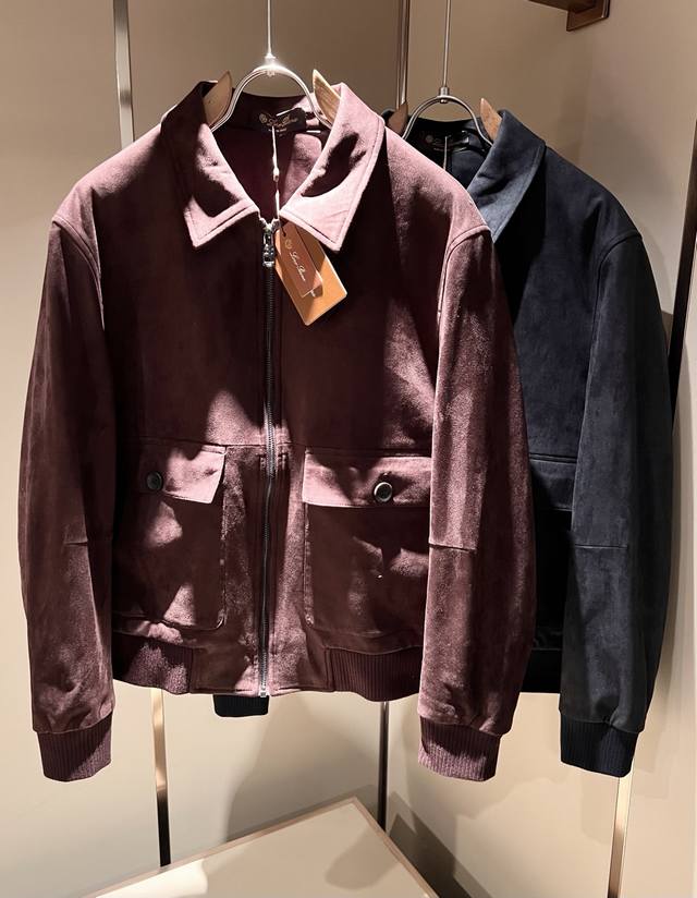 Loro Piana 2025 Autumn/Winter New Men's Casual Faux Fleece Down Jacket, an order