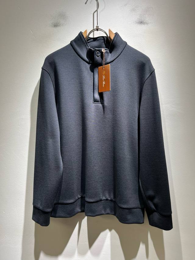 Loro Piana 2025 Autumn/Winter Men's Latest Trade Order Base Layer Shirt, Excelle