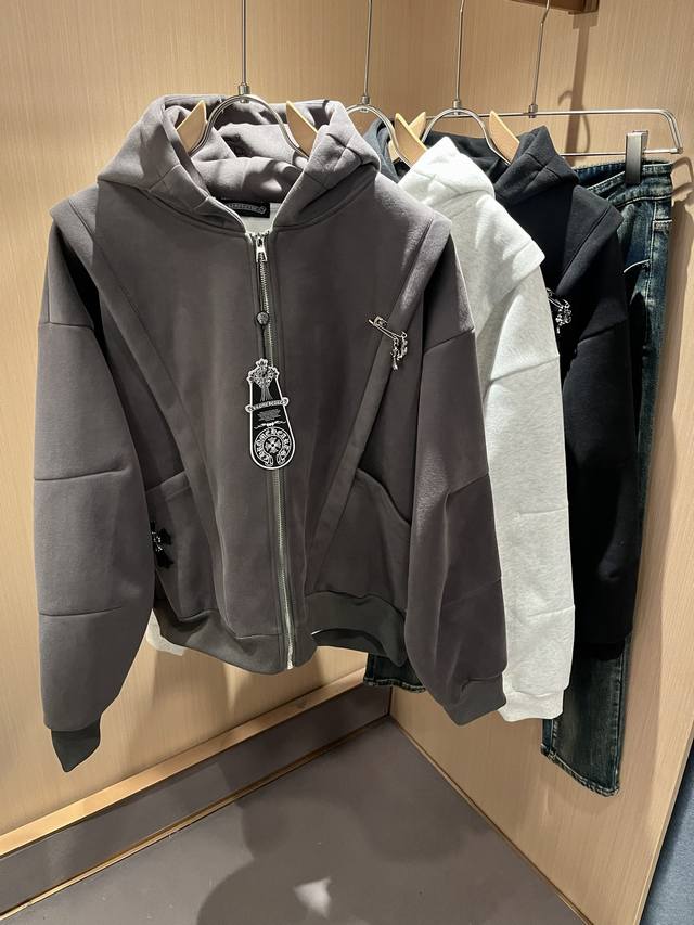 Chrome Hear*S 2025 Autumn/Winter New Unisex Hoodie! A unisex high-street jacket