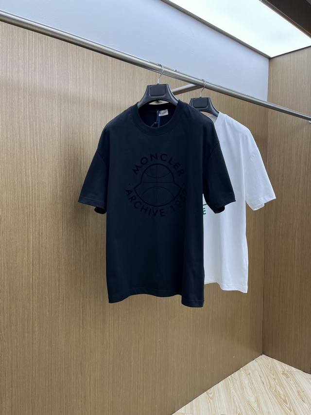 Early Spring Mon 2540 Spring/Summer New Simple Letter Print Short-Sleeve Double