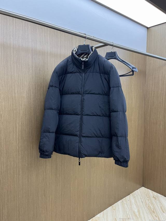 Autumn/Winter Down Jacket Bbr 2540 Autumn/Winter New Stand Collar Reversible Do