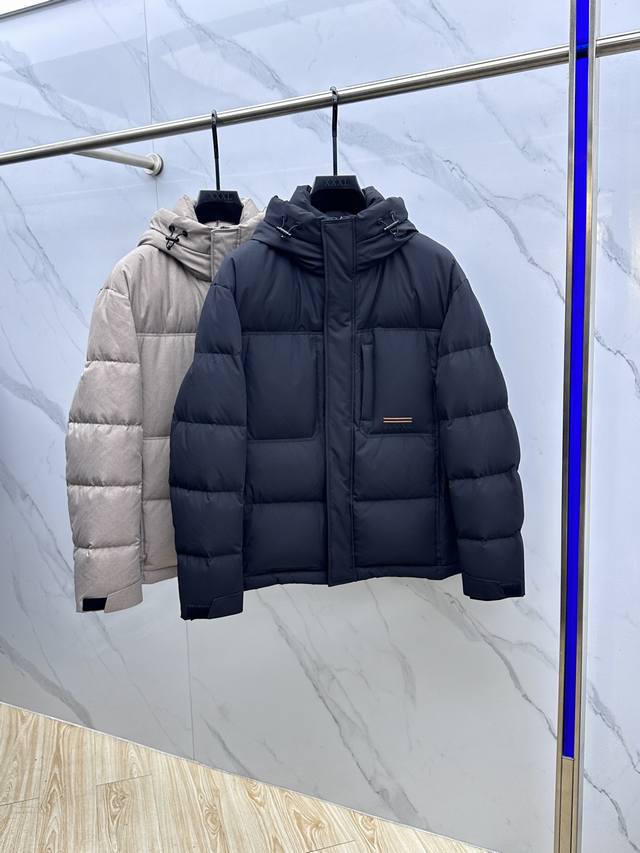 Zegna 2025 Autumn/Winter New Down Jacket, Original Custom-Made, All Imported Har