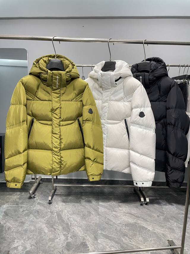 Mon25Fw Autumn/Winter New High-End Men's Down Jacket with Letter Logo Print and