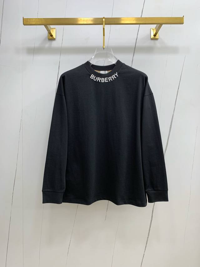 Burberry 25Ss Autumn New Arrival, New Trade Order, Crew Neck Long Sleeve Base S