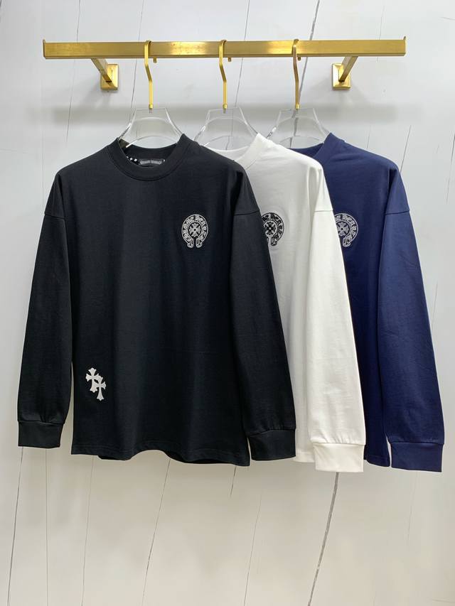 Chrome Hearts 25Ss Autumn New Arrival, New Trade Order, Crew Neck Long Sleeve B