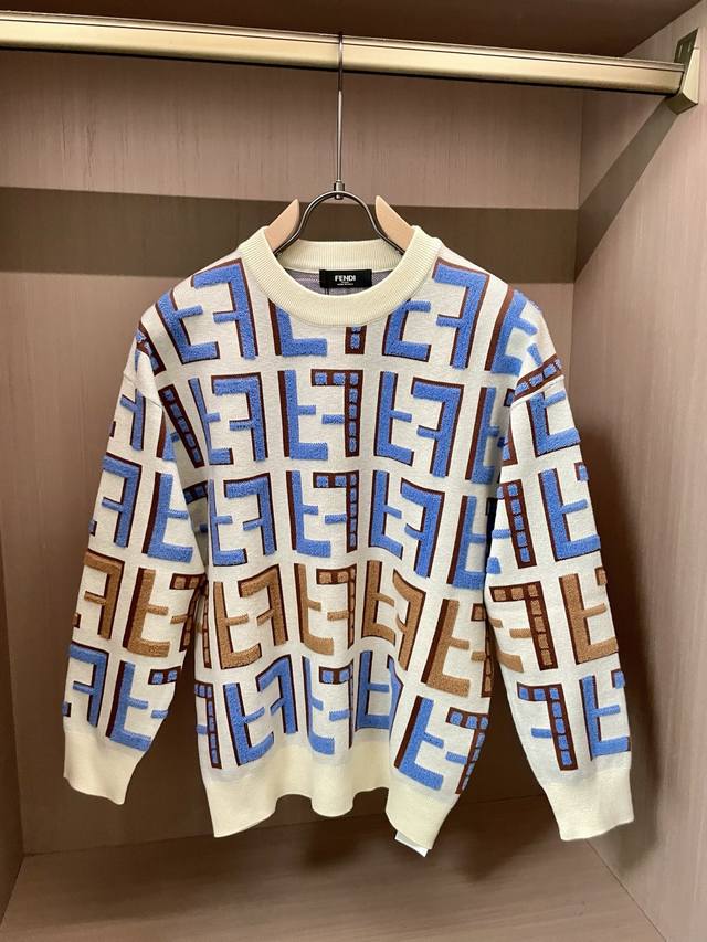 Fd Sweater, 2025 Autumn/Winter Newest Collection, Top-Tier 1:1 Replica from Offi