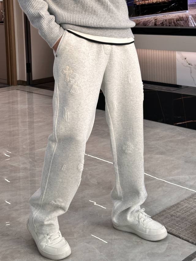 Chrome Hearts 2025 Fall/Winter New Casual Pants! Available simultaneously on th